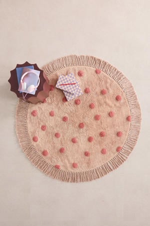 kindervloerkleed Dots (Ø110 cm)