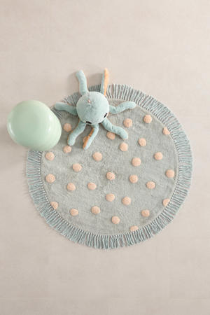 kindervloerkleed Dots (Ø110 cm)