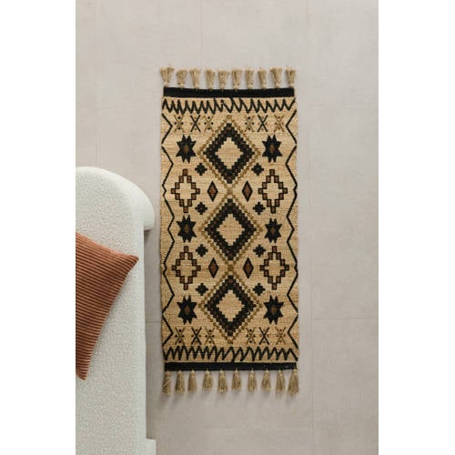 NOUS Living vloerkleed jute Addison (120x60cm) afbeelding