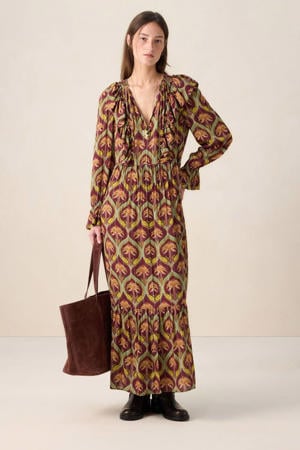 maxi jurk multi