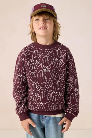 sweater donkerrood