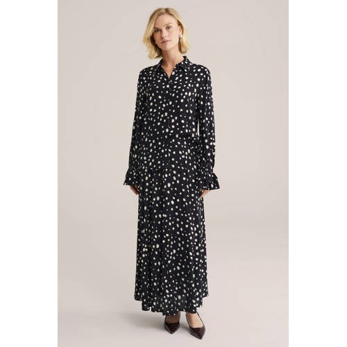 WE Fashion A-lijn rok zwart afbeelding