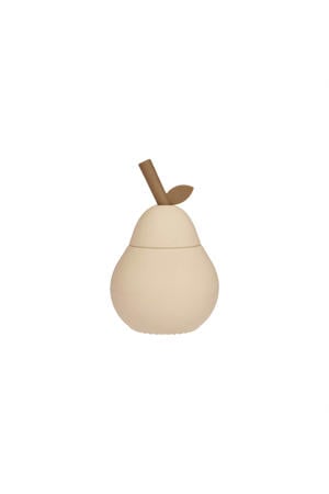 drinkbeker met rietje Peer (120 ml)