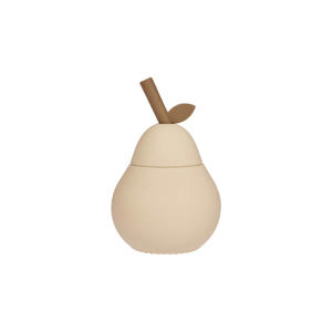 drinkbeker met rietje Peer (120 ml)
