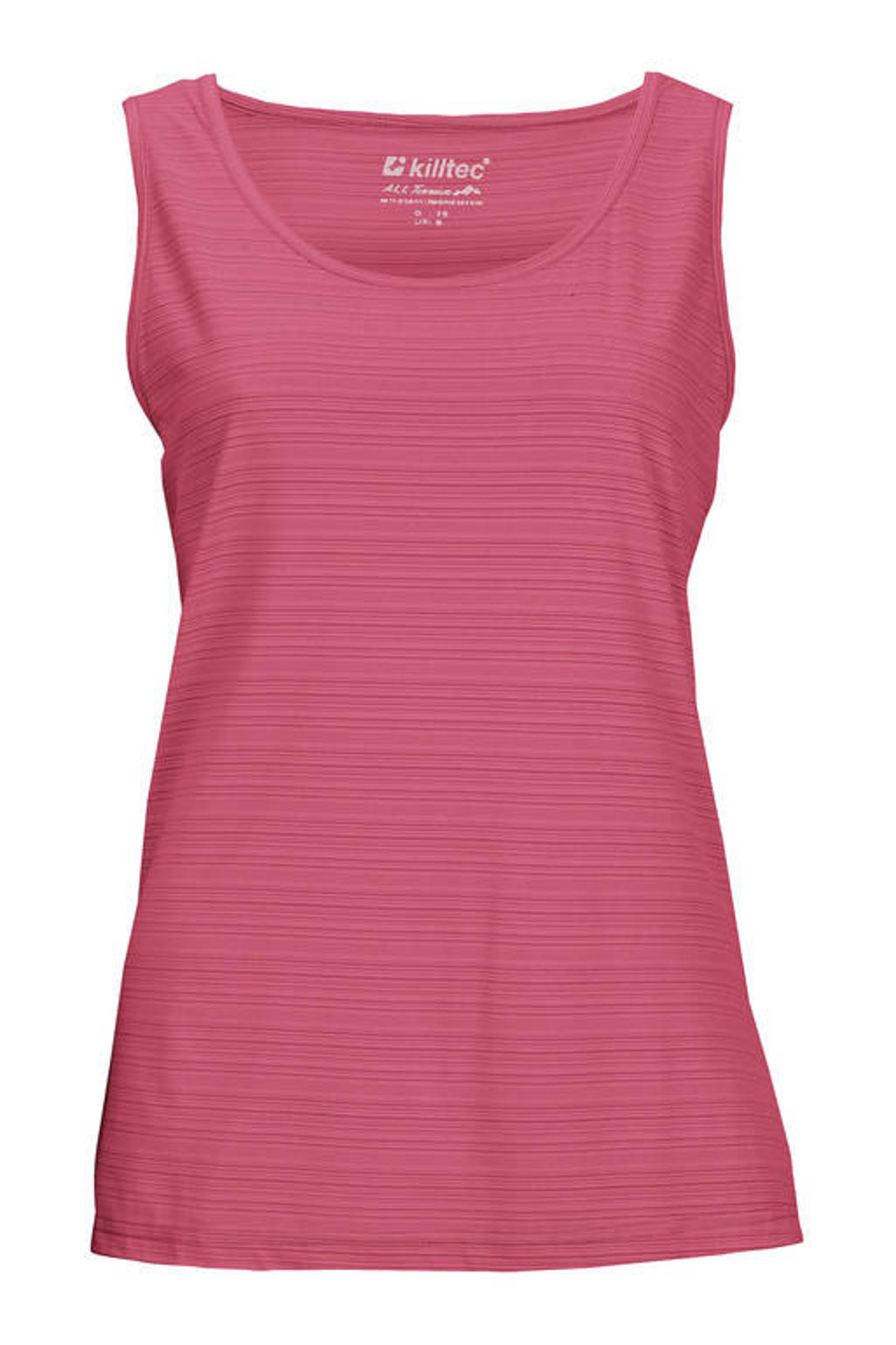 dames Killtec outdoor T-shirt van polyester met korte mouwen en ronde hals
