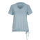 Killtec T-shirt blauw/wit
