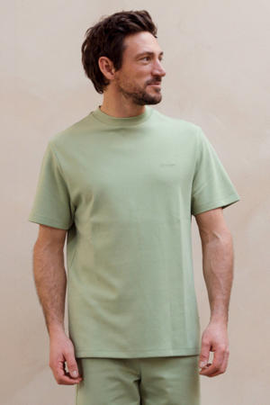 regular T-shirt groen