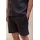 Kultivate Ezra regular casual short antraciet met textuur