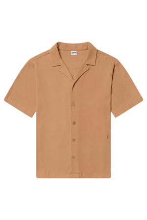 regular casual overhemd met textuur terra