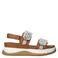 Liu Jo FIiona 02 sandalen cognac/blauw