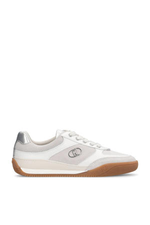 Lewis 01 leren sneakers wit/beige
