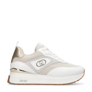 Maxi Wonder 97 BIS leren sneakers wit/beige