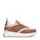 Liu Jo Maxi Wonder 97 BIS leren sneakers bruin/beige