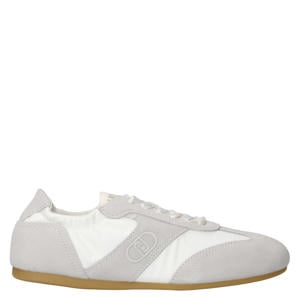 Darcey 01 suède sneakers wit/beige
