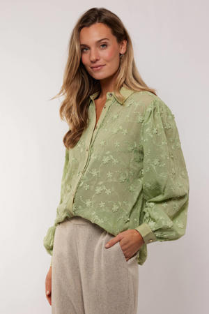 blouse groen