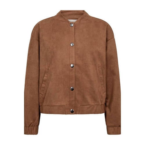 FREEQUENT suede jasje bruin afbeelding