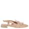 Mjus leren slingback loafers lichtbruin