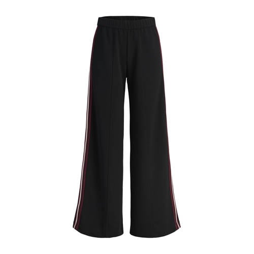 JJXX wide leg high waist casual broek zwart afbeelding