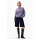 Catwalk Junkie top gestreept blauw/bruin