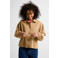 Anytime korte trenchcoat zand