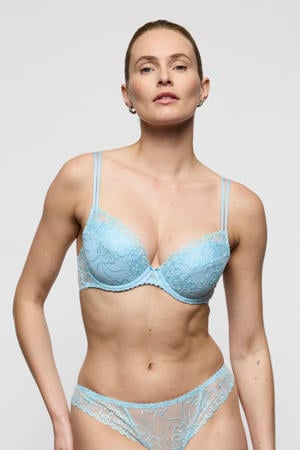 voorgevormde push-up bh Jane lichtblauw