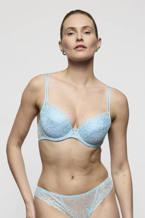voorgevormde push-up bh Jane lichtblauw