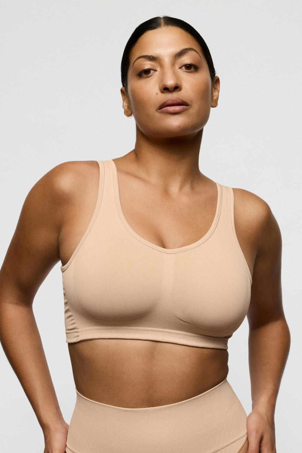 PrimaDonna niet-voorgevormde bralette Nudda lichtbeige