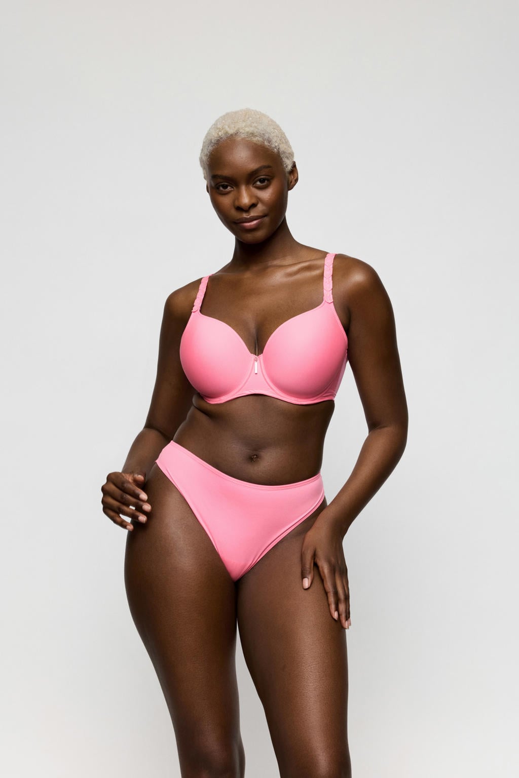 PrimaDonna Twist voorgevormde T-shirt-bh met beugel Twixie roze