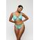 PrimaDonna voorgevormde plunge beugel-bh Cala Luna turquoise/groen