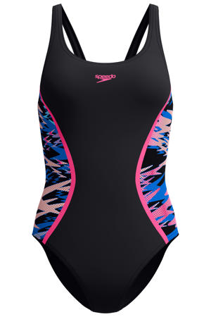 Endurance Pro sportbadpak Hyperboom Splice zwart/roze