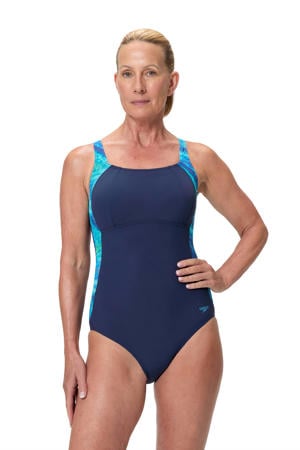 Shape Comprex Ultra corrigerend badpak Luna Lustre donkerblauw/blauw
