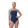 Speedo Shape Comprex Ultra corrigerend badpak Luna Lustre donkerblauw/blauw