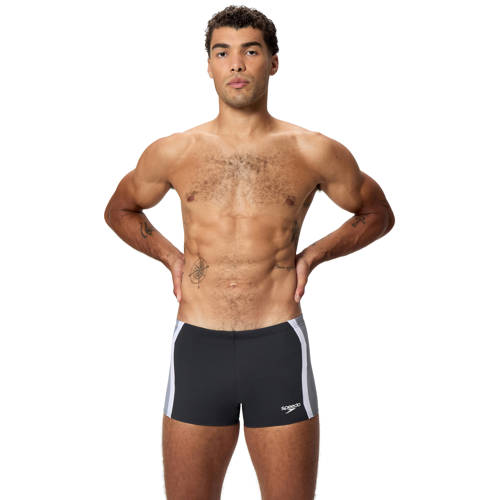 Speedo Endurance Pro zwemboxer Splice zwart/grijs afbeelding