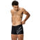 Speedo EnduraFlex zwemboxer Medley Logo - zwart/grijs