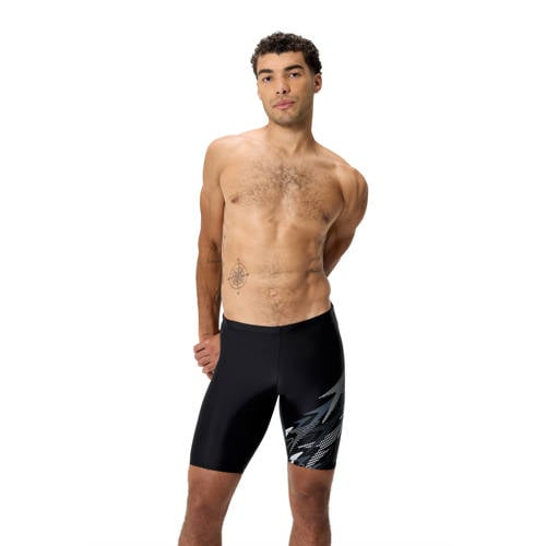 Speedo EnduraFlex jammer Medley Logo zwart afbeelding