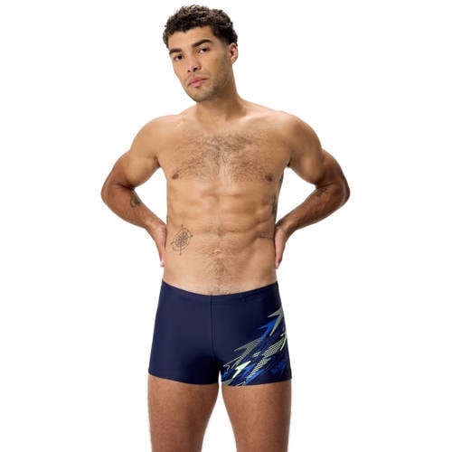 Speedo EnduraFlex zwemboxer Medley Logo donkerblauw afbeelding