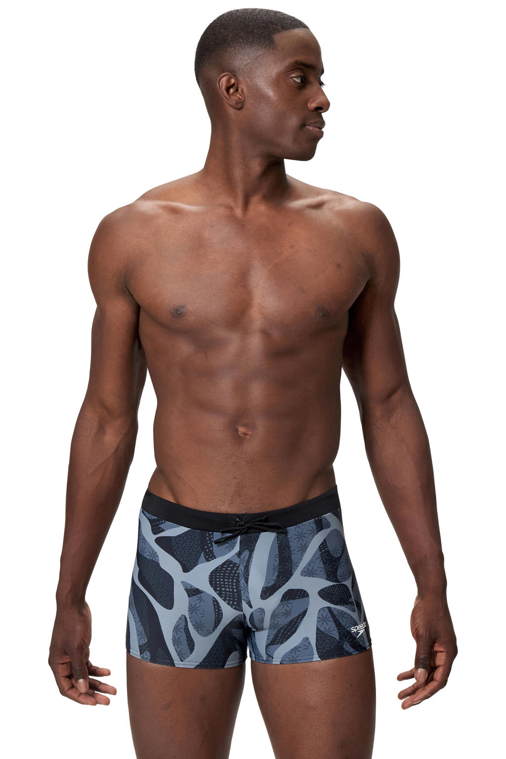 Speedo EnduraFlex zwemboxer Valmilton zwart/grijs