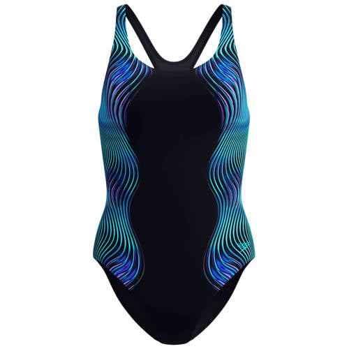 Speedo Endurance Pro sportbadpak Medalist zwart/turquoise afbeelding