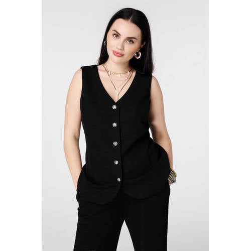 MS Mode gilet zwart afbeelding
