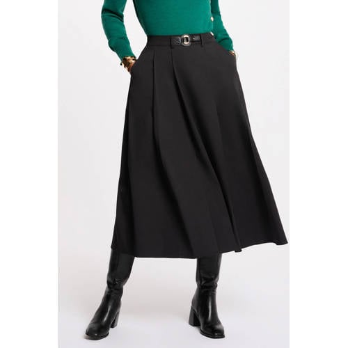 Morgan midi rok zwart afbeelding