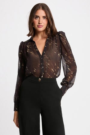 blouse zwart