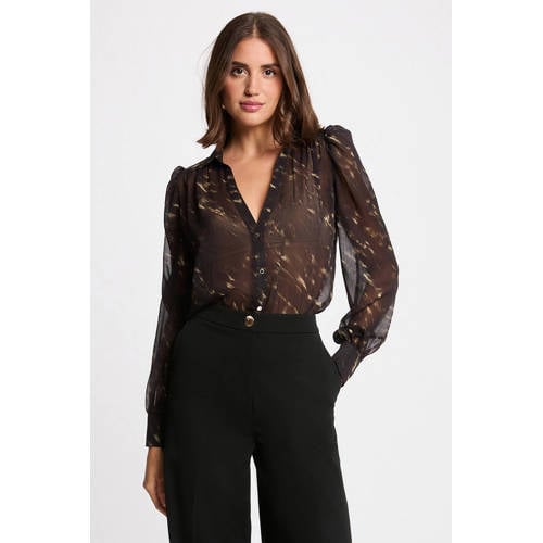 Morgan blouse zwart afbeelding