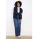 LOLALIZA gebreid vest donkerblauw