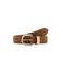 Mango suede riem bruin