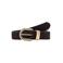 Mango suede riem donkerbruin