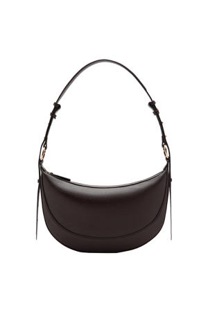 crossbody tas donkerbruin