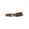 Mango suede riem bruin
