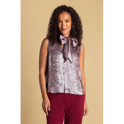Ivy Beau mouwloze top donkerrood afbeelding