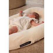 thumbnail: Snoozzz Babynestje met stevig matras - afneembare hoes - Hydrofiel katoen - Champagne