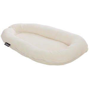 Babynestje met stevig matras - afneembare hoes - Hydrofiel katoen - Champagne